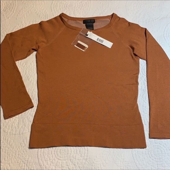 Authentic Donna Karan New York silk/stretch top. NWT. Small - Picture 2 of 8